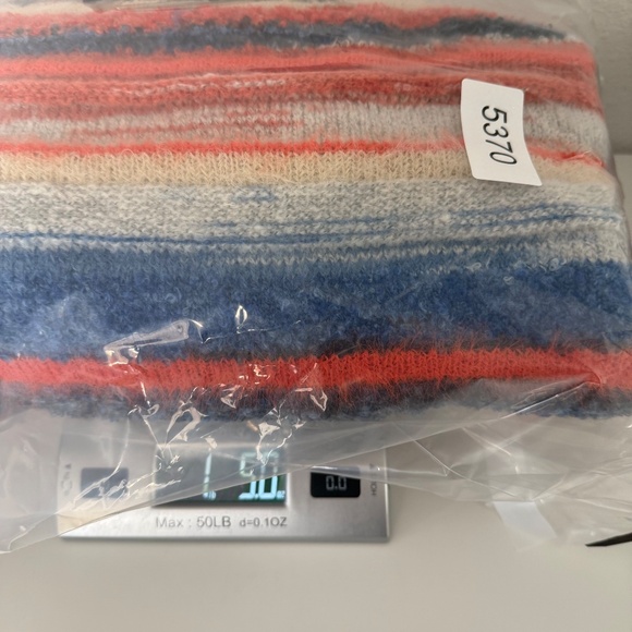 Fashion Nova Dress Women Large NEW Fave Sweater Maxi Orange Combo Long Sleeve - Picture 15 of 15